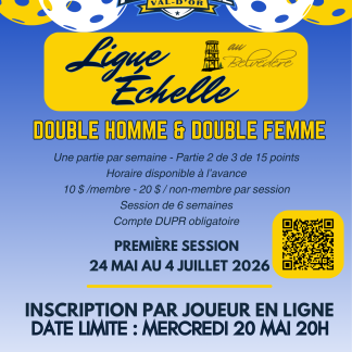 Ligue échelle - Été 2026