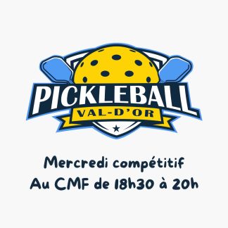 Mercredi Pickleball Compétitif